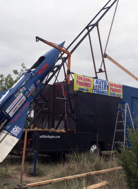 Mike Hughes, plochá zem raketa 4