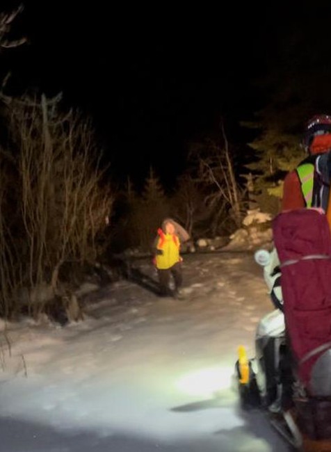 Lavína Vysoké Tatry