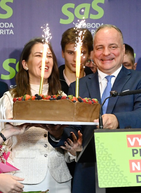 Víťaz župných volieb v Bratislavskom kraji Juraj Droba