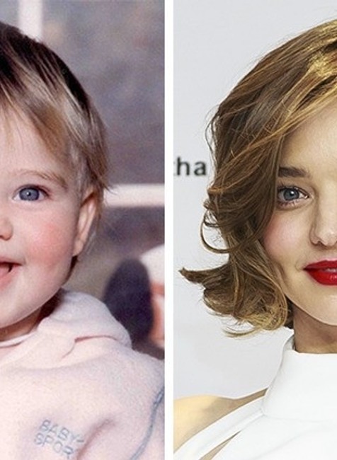 Známe modelky ako deti