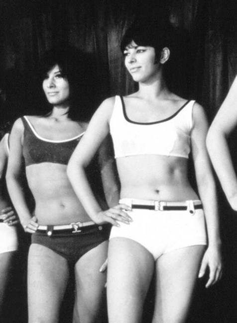 Historické plavky, ženy, 1946