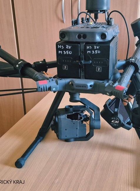 Streľba na dron pri Krupine