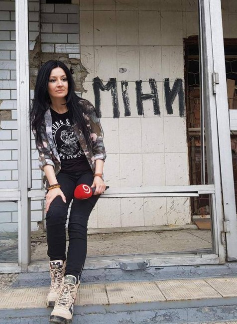 Redaktorka TV JOJ priamo v oblasti konfliktu na východe Ukrajiny. Bola svedkom života vo vojnovej zóne