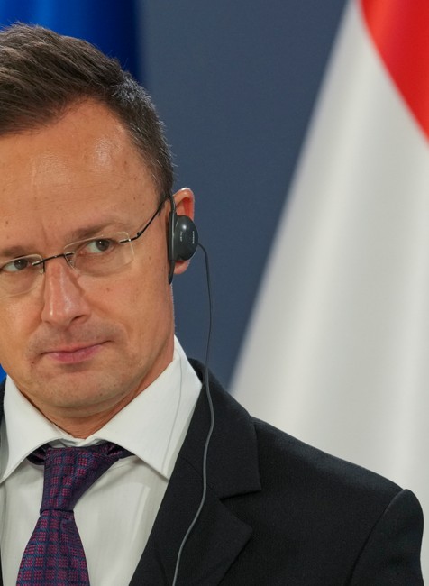 maďarský minister zahraničných vecí Péter Szijjártó