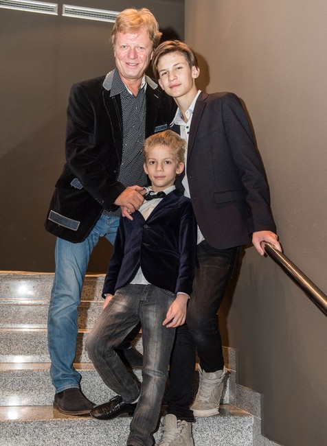 Maroš Kramár so synmi 