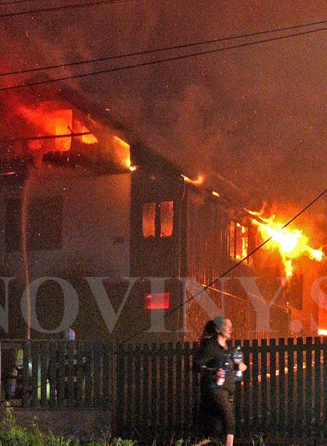 Braväcovo pri Brezne zasiahol rozsiahly požiar