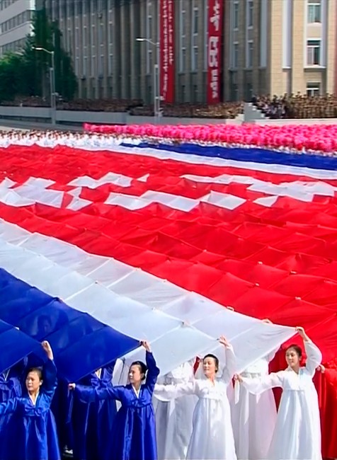 Severna korea oslavy 1