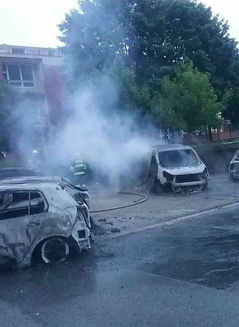 Horiace autá, Košice