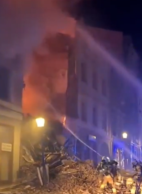 Záchrana bytového domu