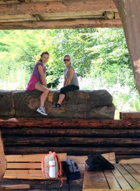 Petra Palevičová s Martinou Molčanovou