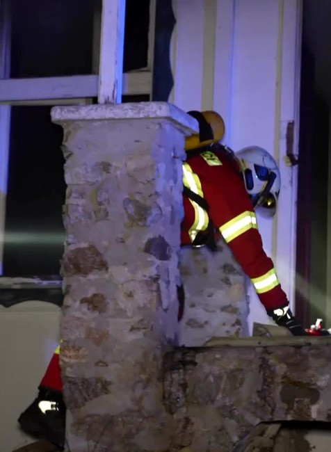 Požiar v obci Bukovec