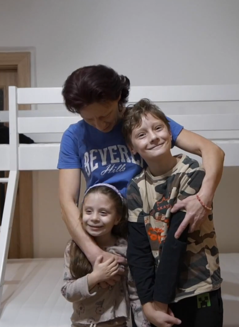 darovane vianoce matka s piatimi detmi 