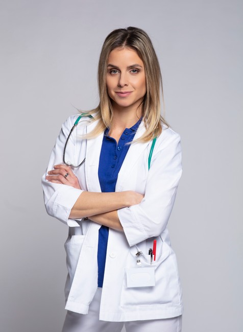 Nela Pocisková v seriáli Nemocnica