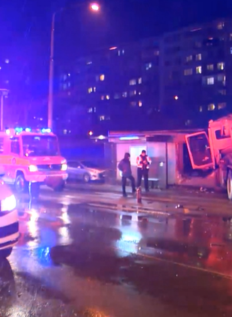 Domiešavač odhodilo do zastávky MHD