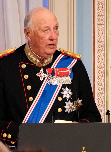 Nórsky kráľ Harald V.