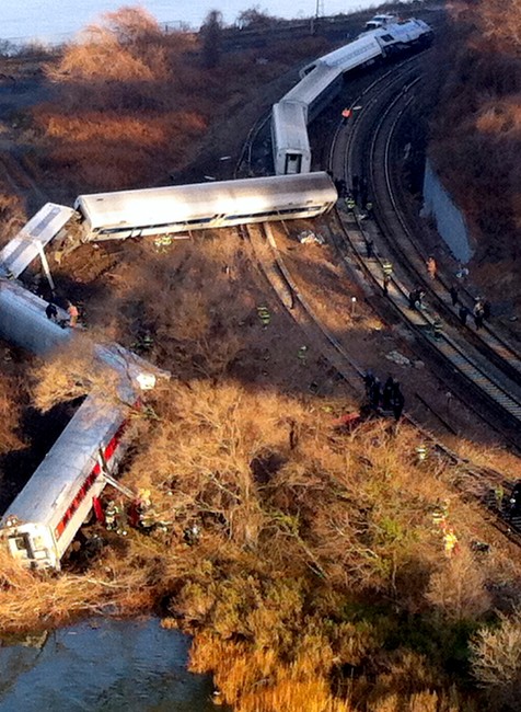 Vlak NY pohľad zhora