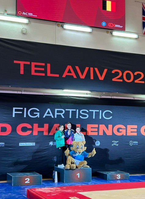 Slovenská gymnastka Barbora Mokošová