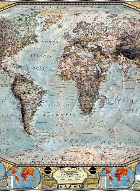 Unikátna mapa sveta 1