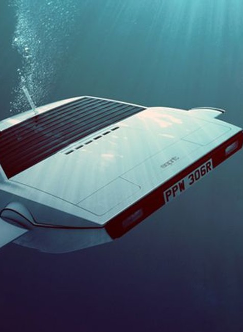 Potápajúci sa Lotus Jamesa Bonda - Da Vinci 2