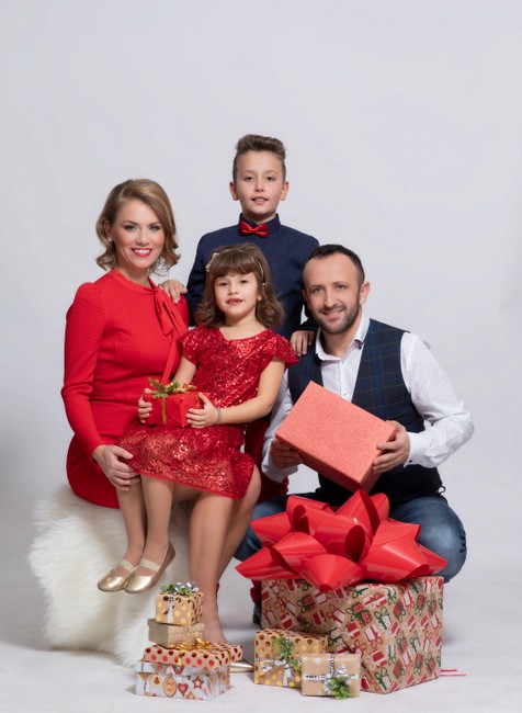 Ondrej Kandráč s rodinou