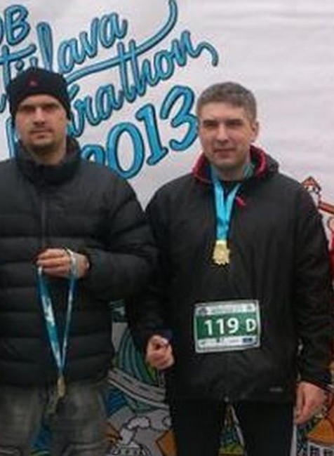 štafeta HUSTE.tv na CSOB Bratislava Maraton 2013