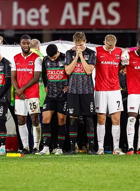 Kolaps holandského futbalistu