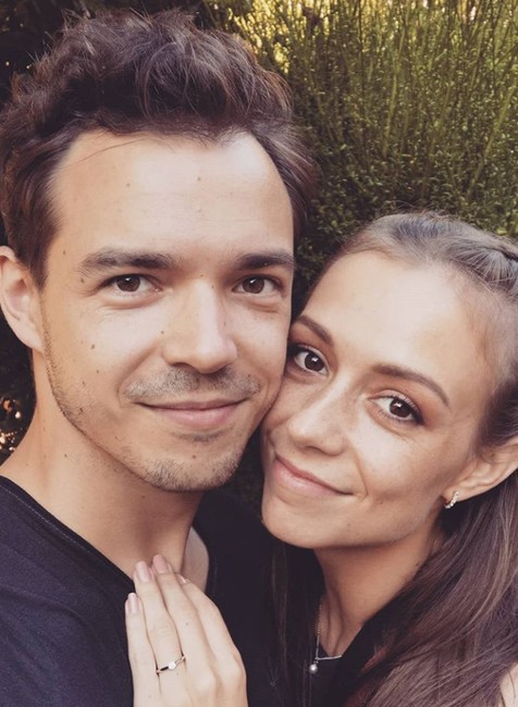 Dávid Hartl a jeho snúbenica Martina