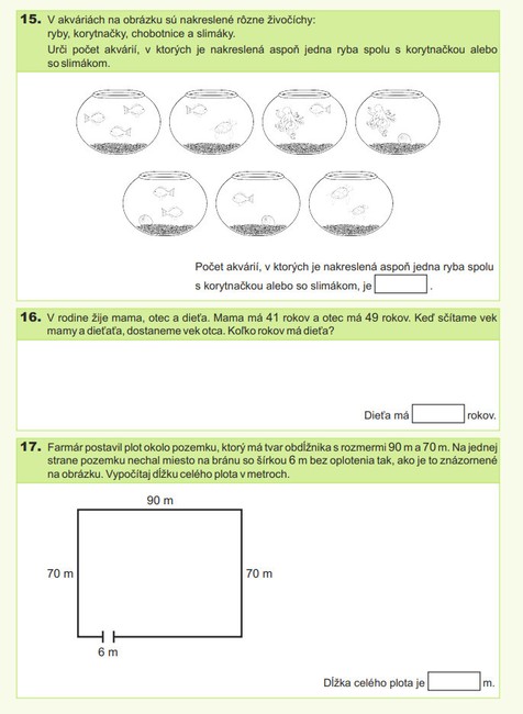 Testovanie 5 - Matematika 