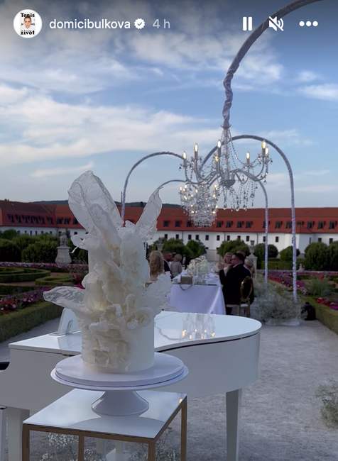 Krst dcéry Dominiky Cibulkovej