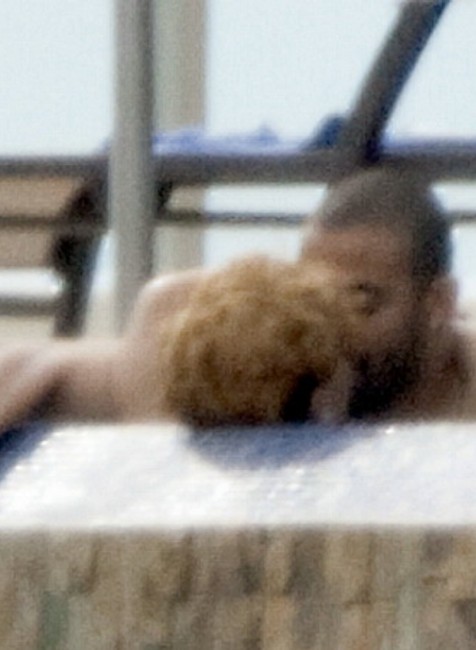 Rihanna a Matt Kemp 2