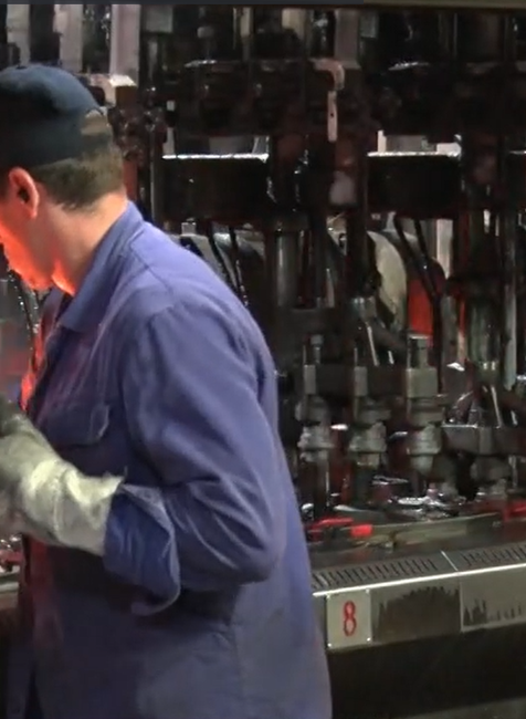 Recyklovanie skla v Nemšovej