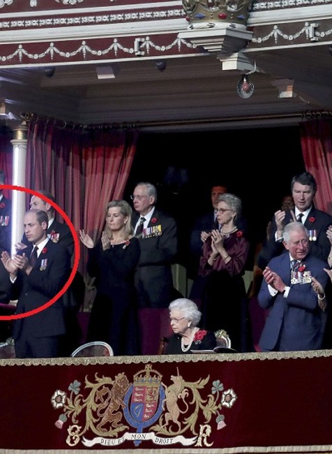 Kráľovská rodina v Royal Albert Hall