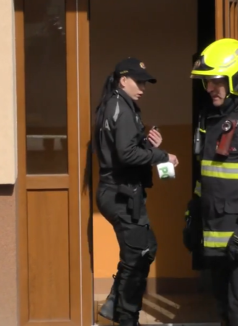 Požiar bytu v Humennom