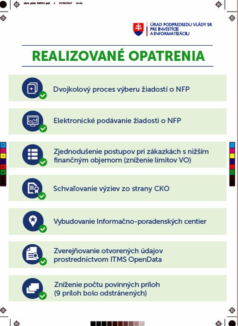 Opatrenia pri čerpaní eurofondov 1