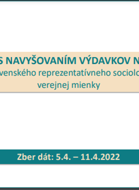 Prieskum AKO pre Na hrane TV JOJ: Zvyšovanie výdavkov na zbrojenie