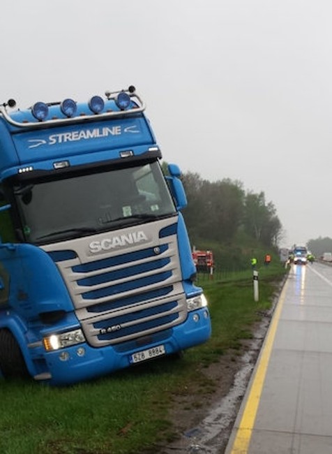 Nehoda na D1 smerom na Brno 