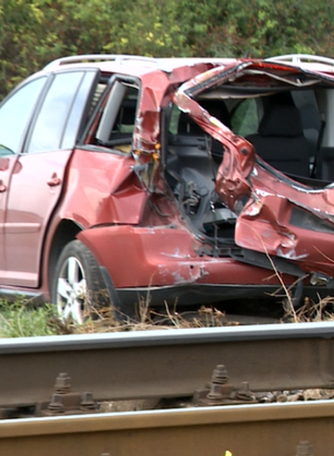 Vodička si nevšimla signalizáciu na železničnom priecestí. Zrážke už rušňovodič nedokázal zabrániť 