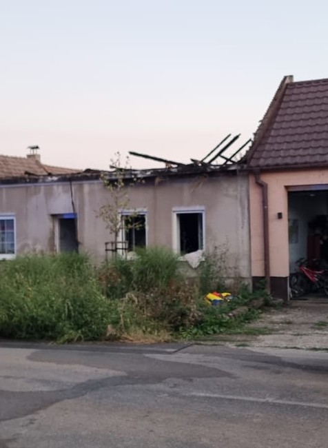 Požiar rodinného domu