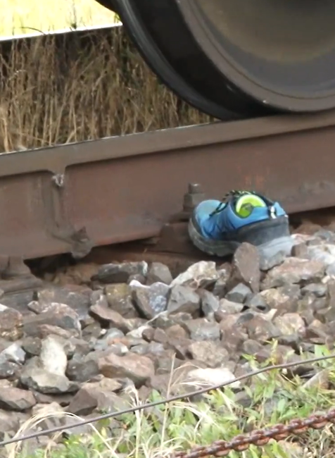 Cyklistu zachytil vlak