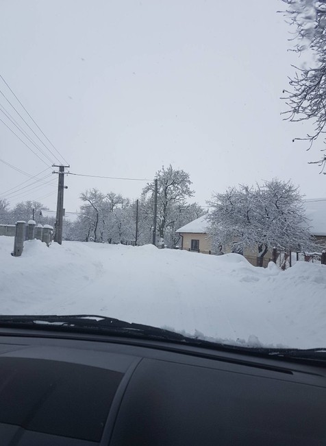 Snehová situácia na Myjave 