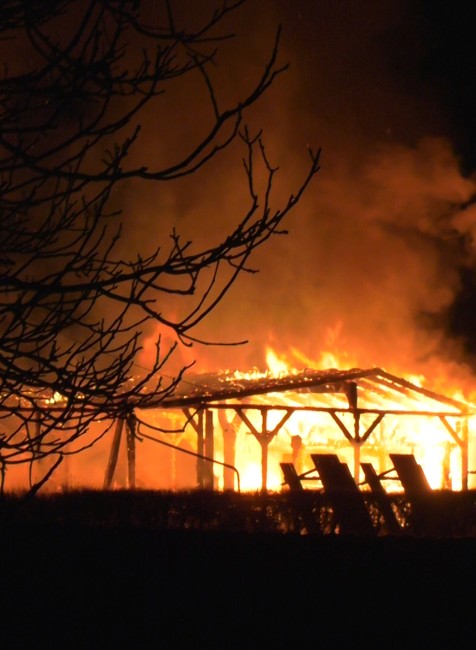 Požiar pohostinstva v Medzibrode