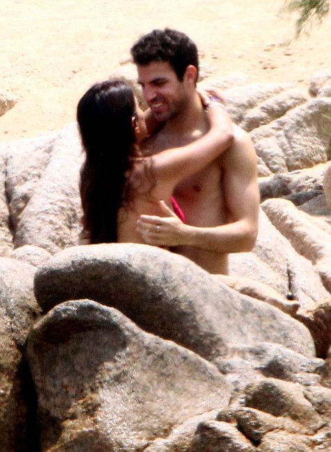 Fabregas pri skalách