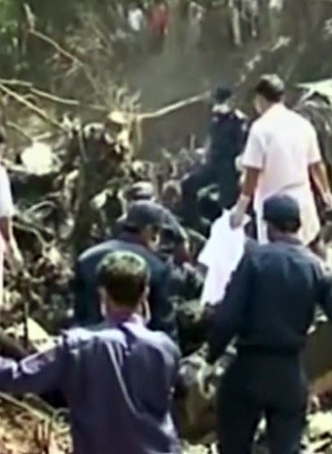 Laos - havária lietadla 1