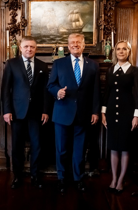 Premiér sa na Floride stretol s Trumpom, diskutovali aj o Ukrajine a EÚ