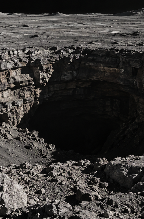 NASA skúma záhadnú dieru na Mesiaci. Môže viesť do jaskyne