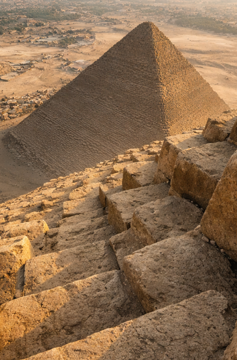 Vyliezol na vrchol pyramídy v Gíze: To, čo tam našiel, nečakal nikto