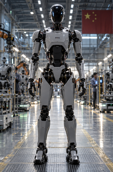 Každých 10 minút zíde z výrobnej linky v Číne nový humanoidný robot