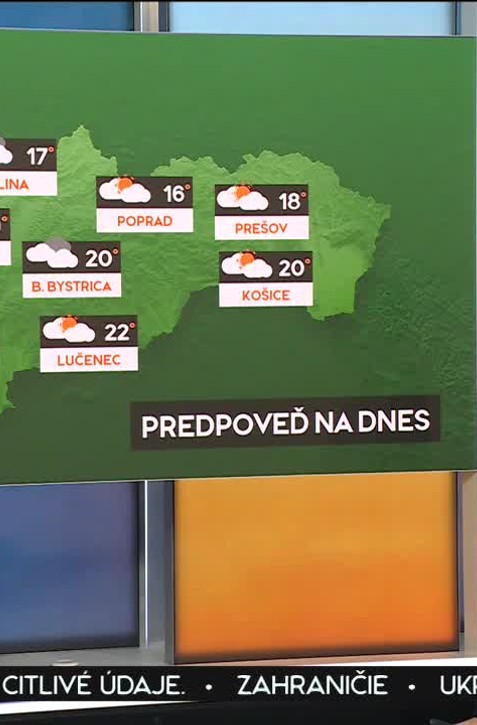 Počasie s Miriam JAROŠOVOU