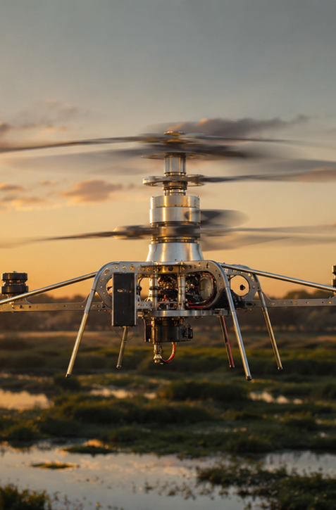 VIDEO: Tento dron je takmer neviditeľný