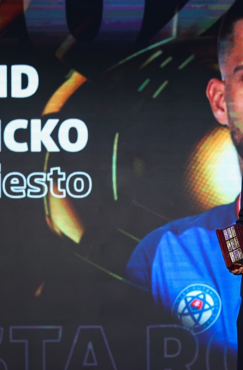 HANCKO premiérovo Futbalistom roka